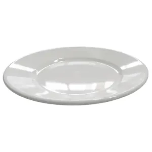 Assiette à Pain Rond en Mélamine Blanc Ø 20