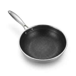 Wok en Inox Antiadhésive Ø 36 cm