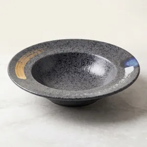 Assiette Creuse Rond en Mélamine Effet g