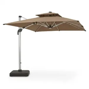 Parasole Aluminium Robuste 3m×3m avec EC