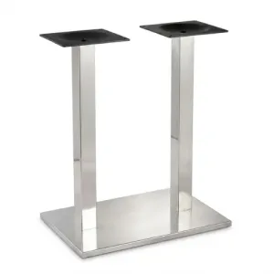 Pied Carre Plateau Grand Format Inox DO
