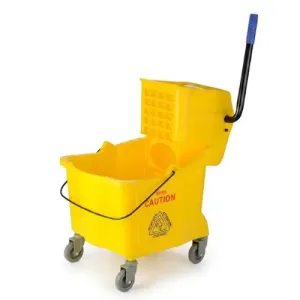 Chariot de Nettoyage Petit Model Jaune