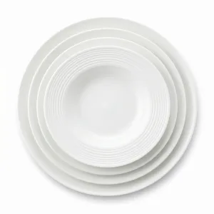 Assiette Creuse en Porcelaine 20 cm