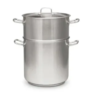Couscoussier en Inox avec couvercle Ø 28