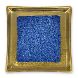 Assiette Carre avec Bord en Porcelaine B