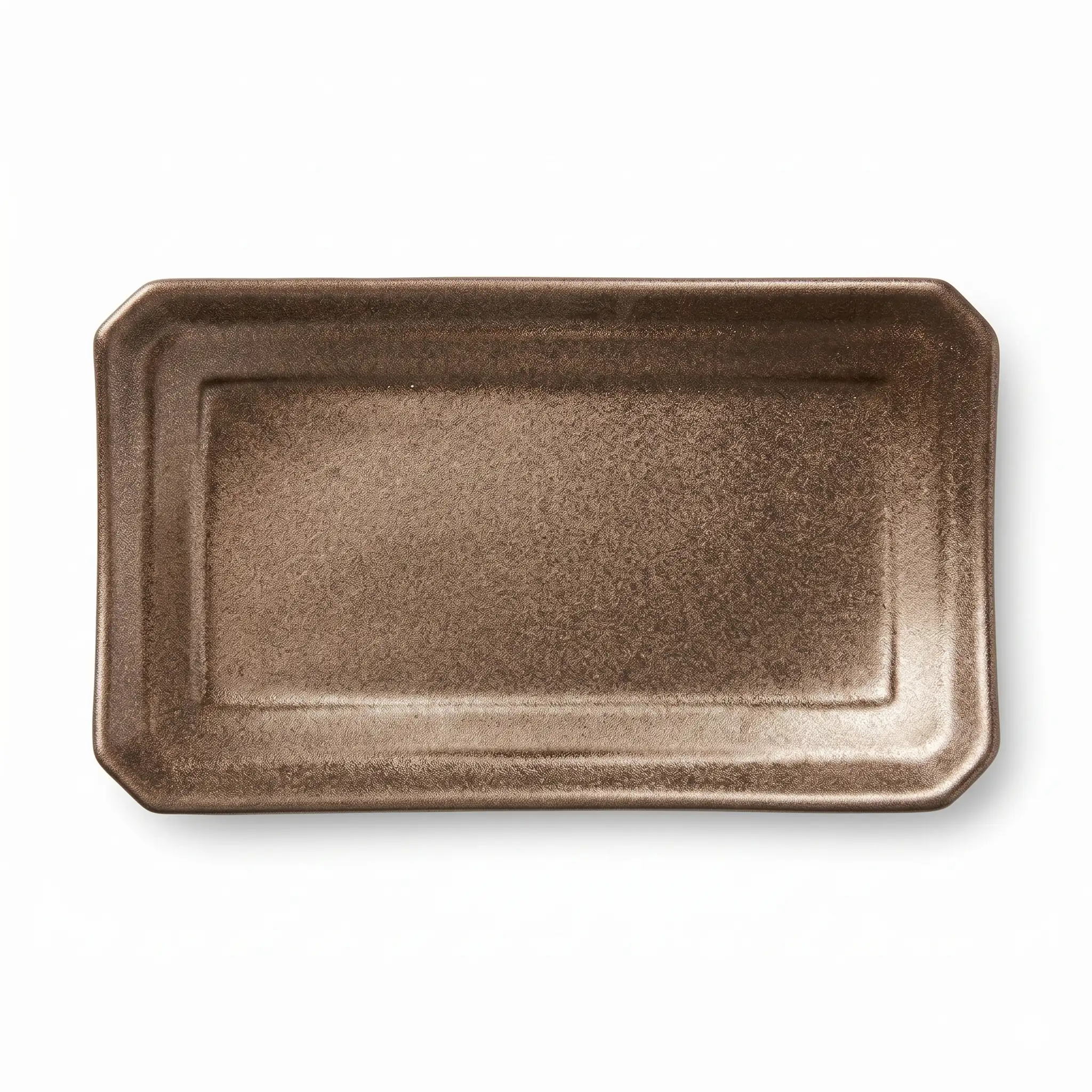 Assiette Creuse Rectangulaire en Porcela