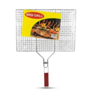 Grill à Barbecue en Inox 45×30cm