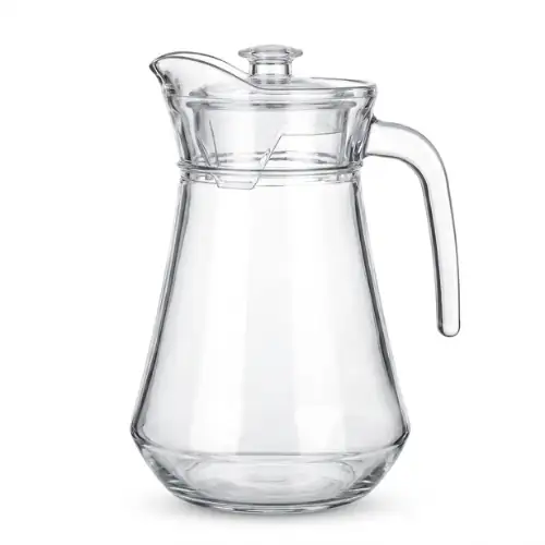 Broc à Eau en Verre avec Couvercle