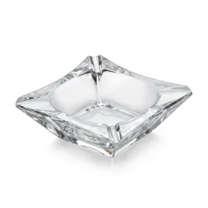 Cendrier Carre en Verre