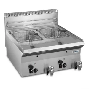 Friteuse Gaz Double 8+8 l à Poser 600×650×2 Dexion
