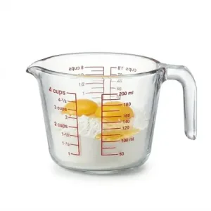 Pot à Mesure en Verre 1000 ml Ø 15×10.5 cm