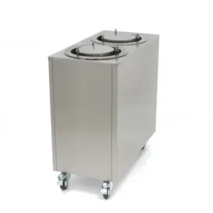 Chariot Chauffe Assiettes Double