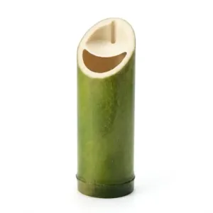Coupe à Sake en Bambou Dim 7.1×25.1 Vert