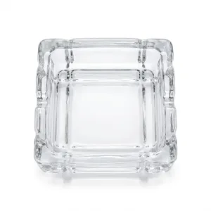 Cendrier en Verre Carre