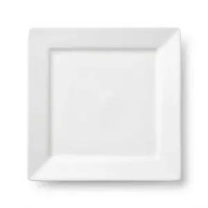 Assiette Carre en Porcelaine Ø 18.5×1.5 Jf20