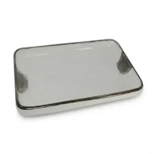 Assiette Asiatique en Porcelaine Rect 30 cm