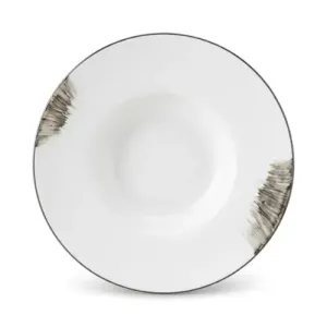 Assiette Asiatique en Porcelaine Oval 25 cm