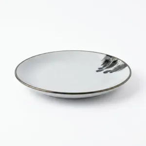 Assiette Asiatique en Porcelaine 20 cm