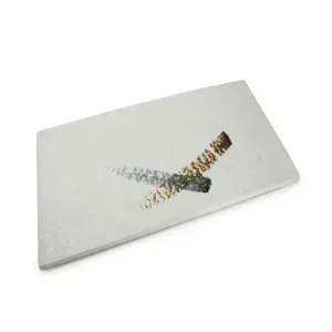 Assiette Asiatique Rect Blanc 41×20 cm