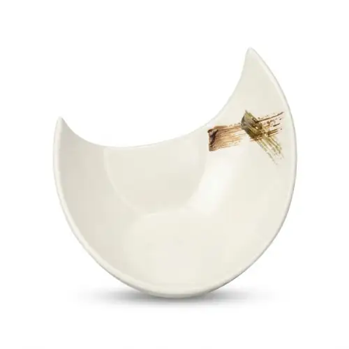 Assiette Asiatique Demi-lune