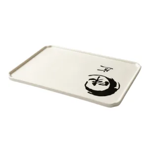 Assiette Asiatique Rect 33×24cm