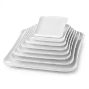 Assiette Carre en Mélamine Luxe Ø 30.5x30.5