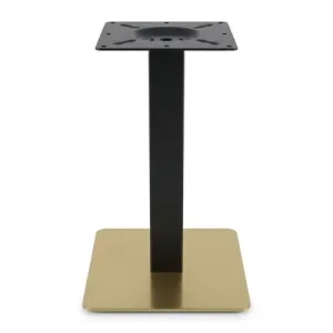 Pied Carre Tige Wenguee Base Gold
