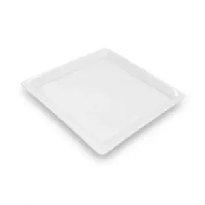 Assiette Carre D13.5×2 cm en Porcelaine