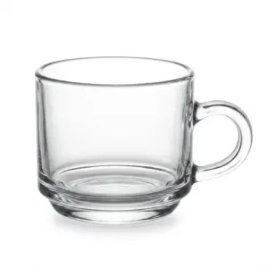 Tasse à Petit Dej en Verre 180 ml Paquet de