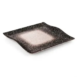 Assiette Carre Galaxy en Mélamine 28×28×3.7