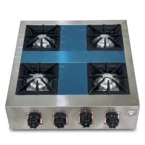 Rechaud Gaz 4 Feux Posable 640×675×170 Viber