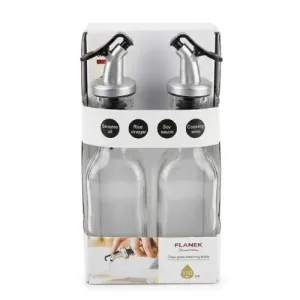 Huiliere en Verre 2 Bouteilles de 150 ml