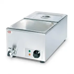 Bain Marie 2 Bacs Électrique à Poser avec
