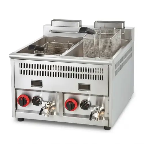 Friteuse Gaz Double à Poser