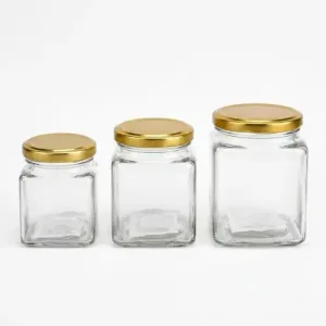 Pot à Confiture en Verre avec Couvercle 5