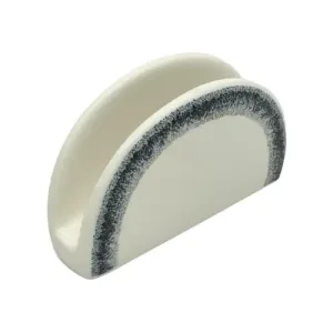Porte Serviettes en Porcelaine Blanc MO