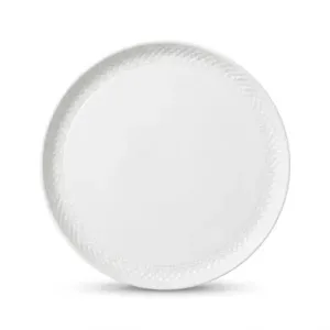 Assiette à Pizza en Porcelaine Blanche Ø 30