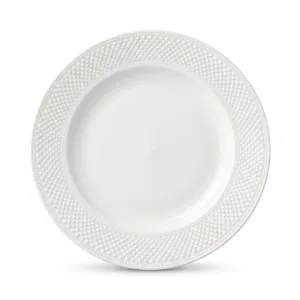 Assiette Creuse en Porcelaine Blanc Diam