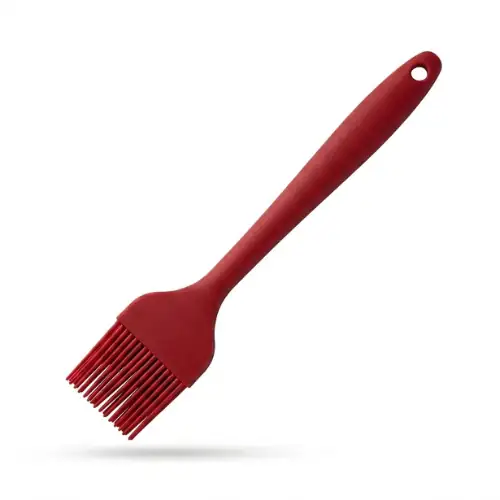 Pinceau à Pâtisserie en Silicone Rouge