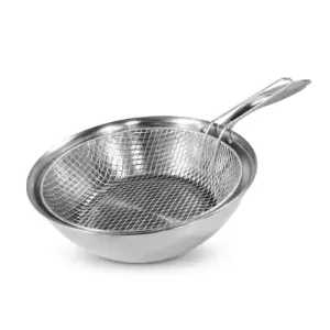 Poêle à Friture en Inox Ø 28