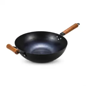 Wok Antiadhésive 34 cm avec Manche en