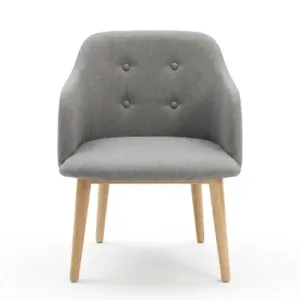 Chaise Fauteuil Azaro Gris