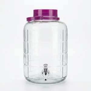Reservoir à Huile en Verre avec Robinet 5 l