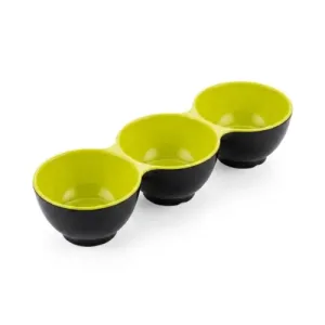 Sauciere Ovale 3 Compartiments Mélamine