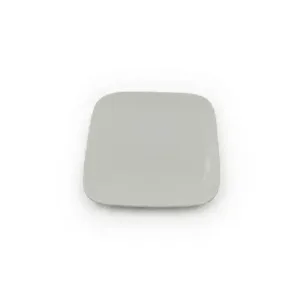 Assiette à Pain Carre en Porcelaine Blanc 15 cm