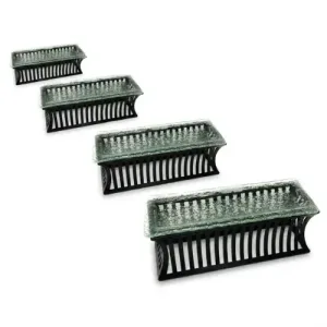 Ensemble de 4 Assiettes Buffet en Verre R
