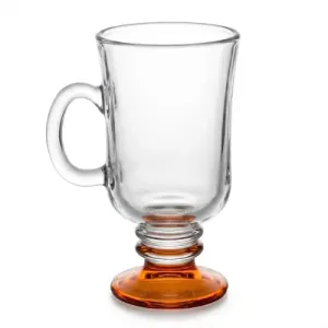 Tasse à Cappuccino en Verre Decore en OR