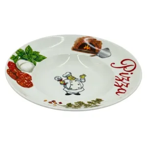 Assiette à Spaghetti en Porcelaine Ø 30 cm