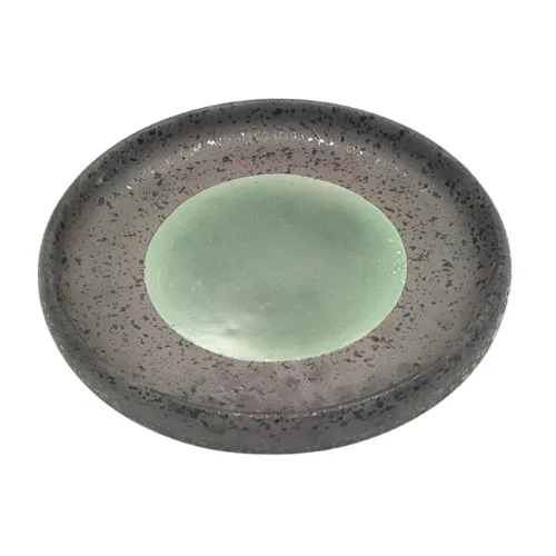 Assiette Asiatique Rond avec Bord en