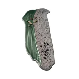 Assiette Asiatique Deforme en Porcelaine